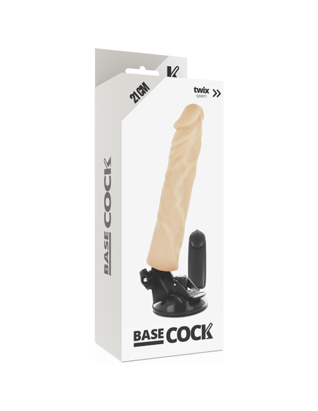 BASECOCK VIBRADOR REALISTICO CONTROL REMOTO NATURAL 21 CM O 4 CM BASECOCK VIBRADOR REALISTICO CONTROL REMOTO NATURAL 21 CM O 4 CM