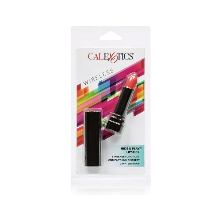 CALEXOTICS HIDE PLAY ESTIMULADOR PINTALABIOS ROJO