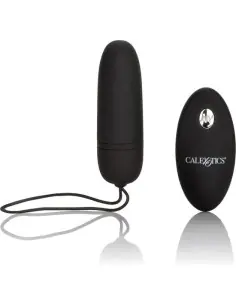 CALEXOTICS HUEVO VIBRADOR DE SILICONA CON MANDO NEGRO