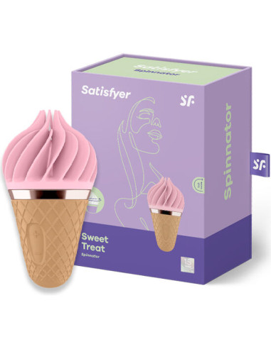 SATISFYER SWEET TREAT SPINNATOR NEGRO