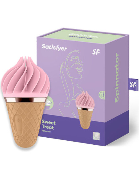 SATISFYER SWEET TREAT SPINNATOR NEGRO SATISFYER SWEET TREAT SPINNATOR NEGRO