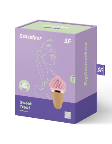 SATISFYER SWEET TREAT SPINNATOR NEGRO