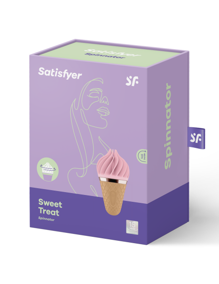 SATISFYER SWEET TREAT SPINNATOR NEGRO SATISFYER SWEET TREAT SPINNATOR NEGRO