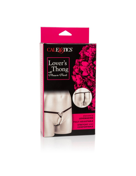 CALEXOTICS LOVERS TANGA CON PERLAS DE PLACER CALEXOTICS LOVERS TANGA CON PERLAS DE PLACER