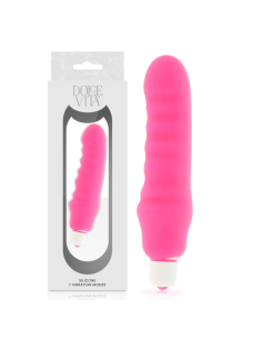 DOLCE VITA GENIUS VIBRADOR SILICONA ROSA 2