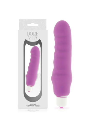 DOLCE VITA GENIUS VIBRADOR SILICONA LILA