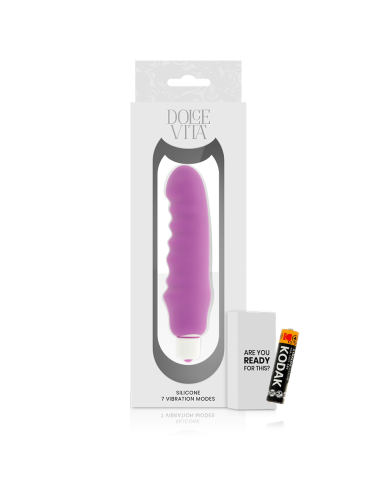 DOLCE VITA GENIUS VIBRADOR SILICONA LILA