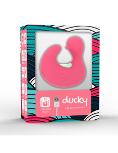 HAPPY LOKY DEDAL PATO ESTIMULADOR DE SILICONA RECARGABLE DUCKYMANIA 2