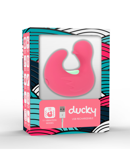 HAPPY LOKY DEDAL PATO ESTIMULADOR DE SILICONA RECARGABLE DUCKYMANIA HAPPY LOKY DEDAL PATO ESTIMULADOR DE SILICONA RECARGABLE DUCKYMANIA