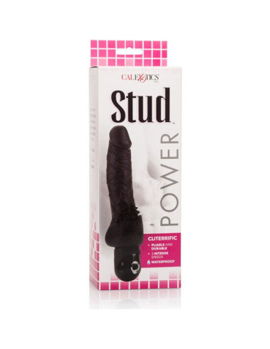 CALEXOTICS POWER STUD CLITERRIFIC VIBRADOR NEGRO