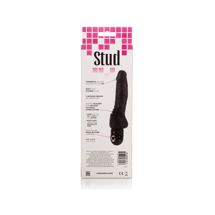 CALEXOTICS POWER STUD CLITERRIFIC VIBRADOR NEGRO