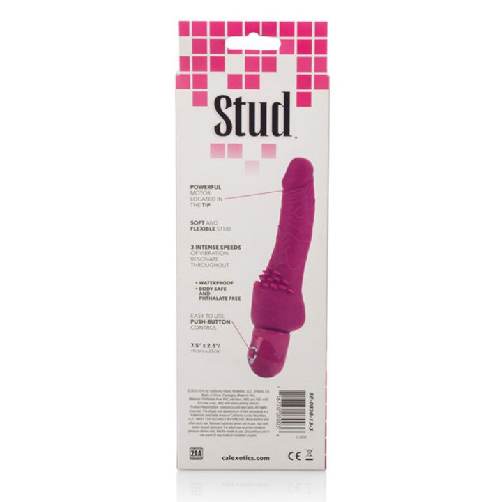CALEXOTICS POWER STUD CLITERRIFIC VIBRADOR ROSA