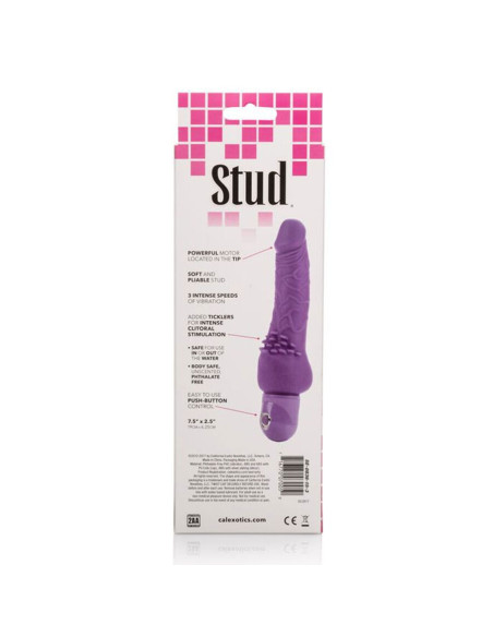 CALEXOTICS POWER STUD CLITERRIFIC VIBRADOR LILA