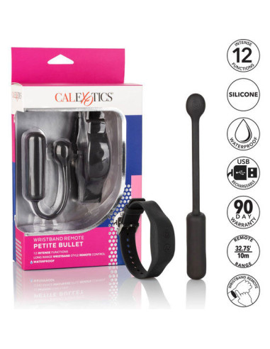 CALEXOTICS BALA VIBRADORA PEQUENA CON PULSERA DE CONTROL