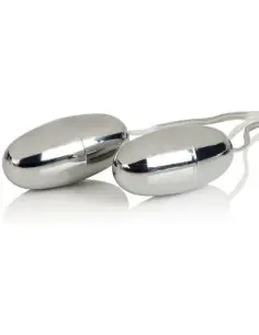 CALEXOTICS BALAS VIBRADORAS PLATEADAS DUO 2