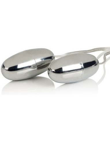 CALEXOTICS BALAS VIBRADORAS PLATEADAS DUO