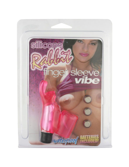 SEVEN CREATIONS CONEJITO DE SILICONA PARA EL DEDO