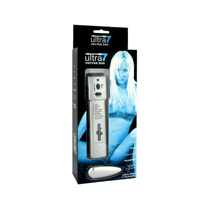 SEVEN CREATIONS ULTRA 7 VECTOR HUEVO VIBRADOR