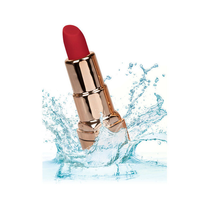 CALEXOTICS BALA PINTALABIOS RECARGABLE HIDE PLAY ROJO