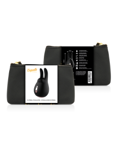 COQUETTE CHIC DESIRE ESTIMULADOR CLITORIS NEGRO GOLD CONEJO 2