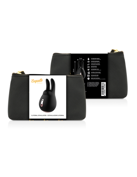 COQUETTE CHIC DESIRE ESTIMULADOR CLITORIS NEGRO GOLD CONEJO COQUETTE CHIC DESIRE ESTIMULADOR CLITORIS NEGRO GOLD CONEJO
