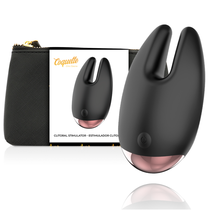 COQUETTE CHIC DESIRE ESTIMULADOR CLITORIS NEGRO GOLD