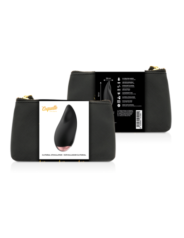COQUETTE CHIC DESIRE ESTIMULADOR CLITORIS NEGRO GOLD GOTA