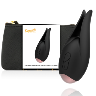 COQUETTE CHIC DESIRE ESTIMULADOR CLITORIS NEGRO GOLD FLOR
