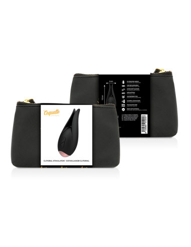 COQUETTE CHIC DESIRE ESTIMULADOR CLITORIS NEGRO GOLD FLOR