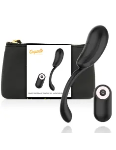 COQUETTE CHIC DESIRE HUEVO CONTROL REMOTO RECARGABLE NEGRO GOLD 2