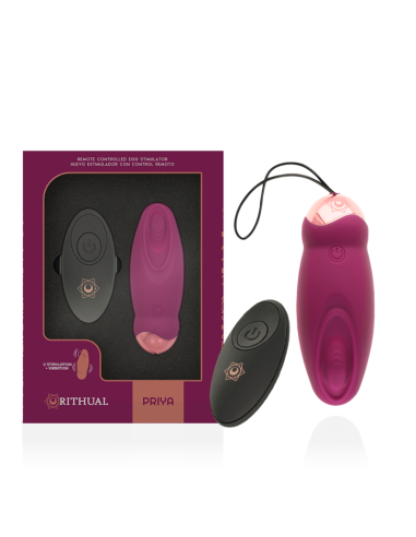 RITHUAL PRIYA HUEVO CONTROL REMOTO G SPOT VIBRACION