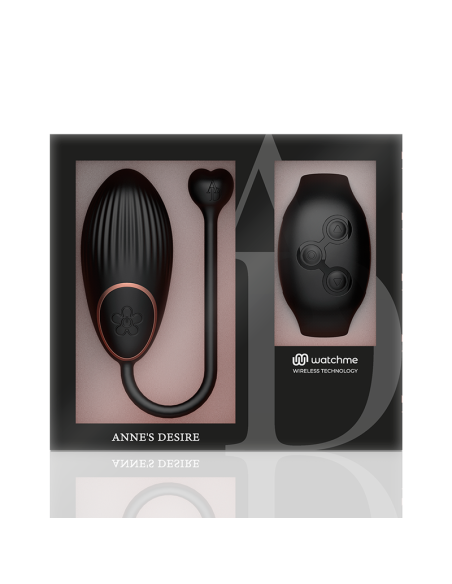 ANNE S DESIRE HUEVO CONTROL REMOTO TECNOLOGIA WATCHME NEGRO ANNE S DESIRE HUEVO CONTROL REMOTO TECNOLOGIA WATCHME NEGRO