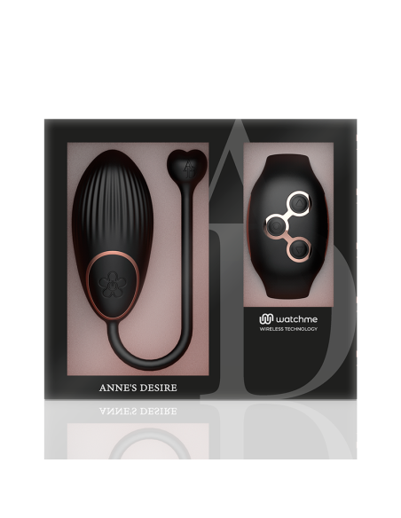 ANNE S DESIRE HUEVO CONTROL REMOTO TECNOLOGIA WATCHME NEGRO GOLD ANNE S DESIRE HUEVO CONTROL REMOTO TECNOLOGIA WATCHME NEGRO GOLD