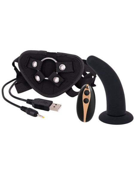 SEVEN CREATIONS ARNES STRAP ON CON DILDO 125 CM