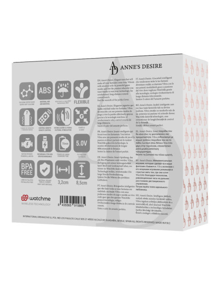 ANNE S DESIRE DUAL PLEASURE TECNOLOGIA WATCHME NEGRO GOLD ANNE S DESIRE DUAL PLEASURE TECNOLOGIA WATCHME NEGRO GOLD