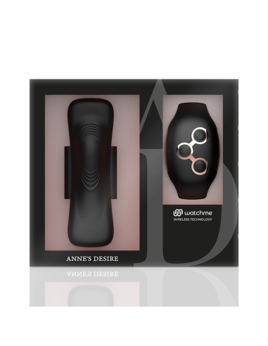 ANNE S DESIRE PANTY PLEASURE TECNOLOGIA WATCHME NEGRO GOLD