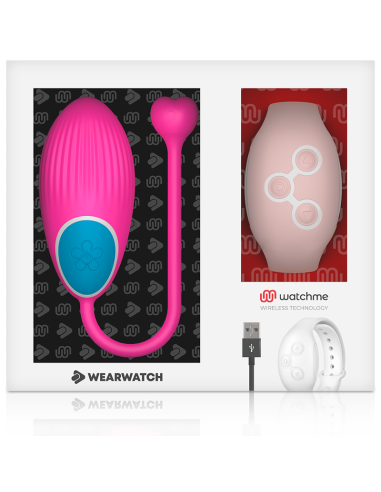 WEARWATCH HUEVO CONTROL REMOTO TECHNOLOGY WATCHME FUCSIA ROSA