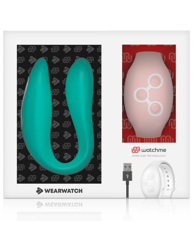 WEARWATCH VIBRADOR DUAL TECHNOLOGY WATCHME AGUA MARINA ROSA