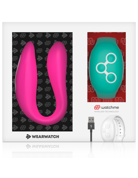 WEARWATCH VIBRADOR DUAL TECHNOLOGY WATCHME FUCSIA AGUA MARINA WEARWATCH VIBRADOR DUAL TECHNOLOGY WATCHME FUCSIA AGUA MARINA