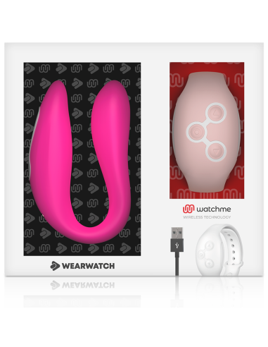 WEARWATCH VIBRADOR DUAL TECHNOLOGY WATCHME FUCSIA ROSA