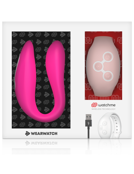 WEARWATCH VIBRADOR DUAL TECHNOLOGY WATCHME FUCSIA ROSA