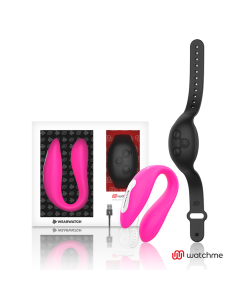 WEARWATCH VIBRADOR DUAL TECHNOLOGY WATCHME FUCSIA AZABACHE