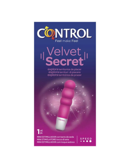 CONTROL VELVET SECRET MINI ESTIMULADOR CONTROL VELVET SECRET MINI ESTIMULADOR