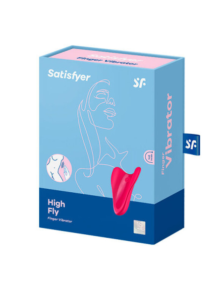 SATISFYER HIGH FLY VIBRADOR DEDAL FUCHSIA SATISFYER HIGH FLY VIBRADOR DEDAL FUCHSIA