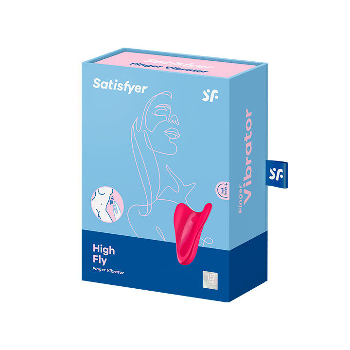 SATISFYER HIGH FLY VIBRADOR DEDAL FUCHSIA
