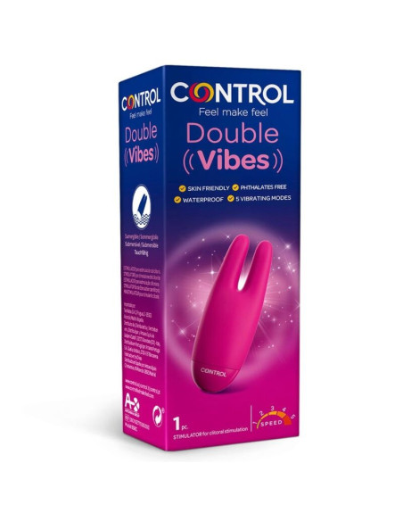 CONTROL DOUBLE VIBES ESTIMULADOR CONTROL DOUBLE VIBES ESTIMULADOR