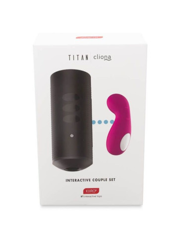 KIIROO TITAN Y CLIONA SET PAREJAS LILA