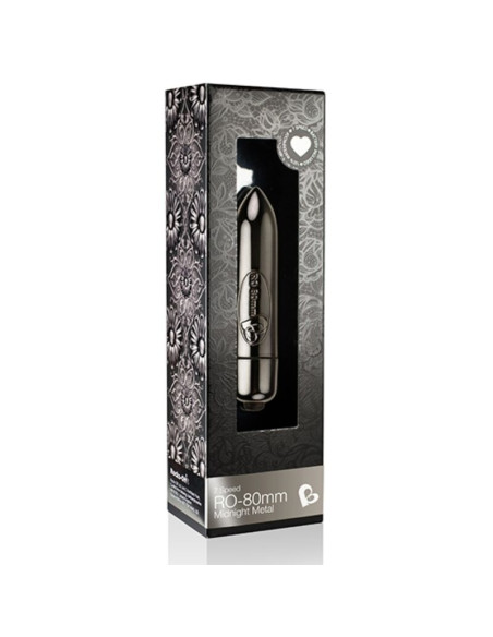 ROCKS OFF BALA VIBRADORA RO 80MM MIDNIGHT METAL ROCKS OFF BALA VIBRADORA RO 80MM MIDNIGHT METAL