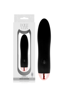 DOLCE VITA VIBRADOR RECARGABLE FOUR NEGRO 7 VELOCIDADES 2