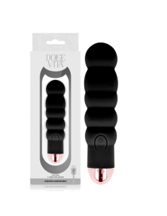 DOLCE VITA VIBRADOR RECARGABLE SIX NEGRO 7 VELOCIDADES 2